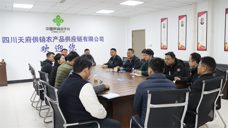 集團公司前往龍泉農產(chǎn)品集采集配中心現(xiàn)場督查園區(qū)運營及入園企業(yè)項目推進工作