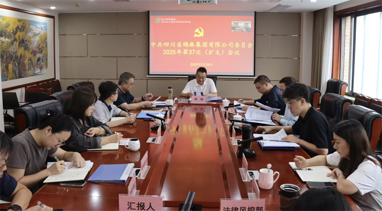 集團(tuán)公司召開(kāi)2025年第37次黨委（擴(kuò)大）會(huì)議